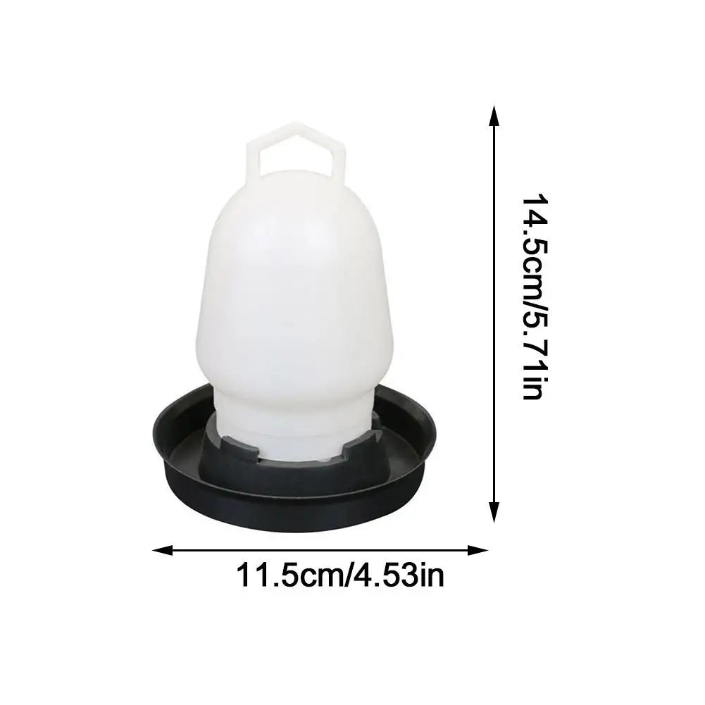 Automatic Chicken Waterer Drinker Bucket for Poultry – Large Capacity