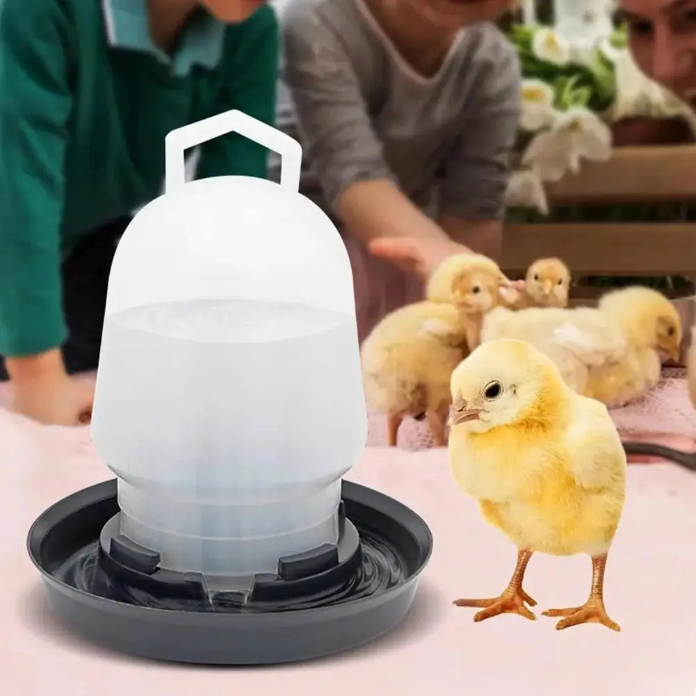 Automatic Chicken Waterer Drinker Bucket for Poultry – Large Capacity