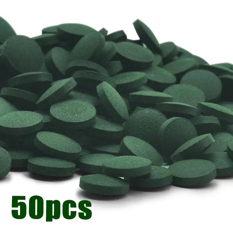 Spirulina Tablets for Fish & Crystal Red Shrimp – Pure Algae Enrichment Food