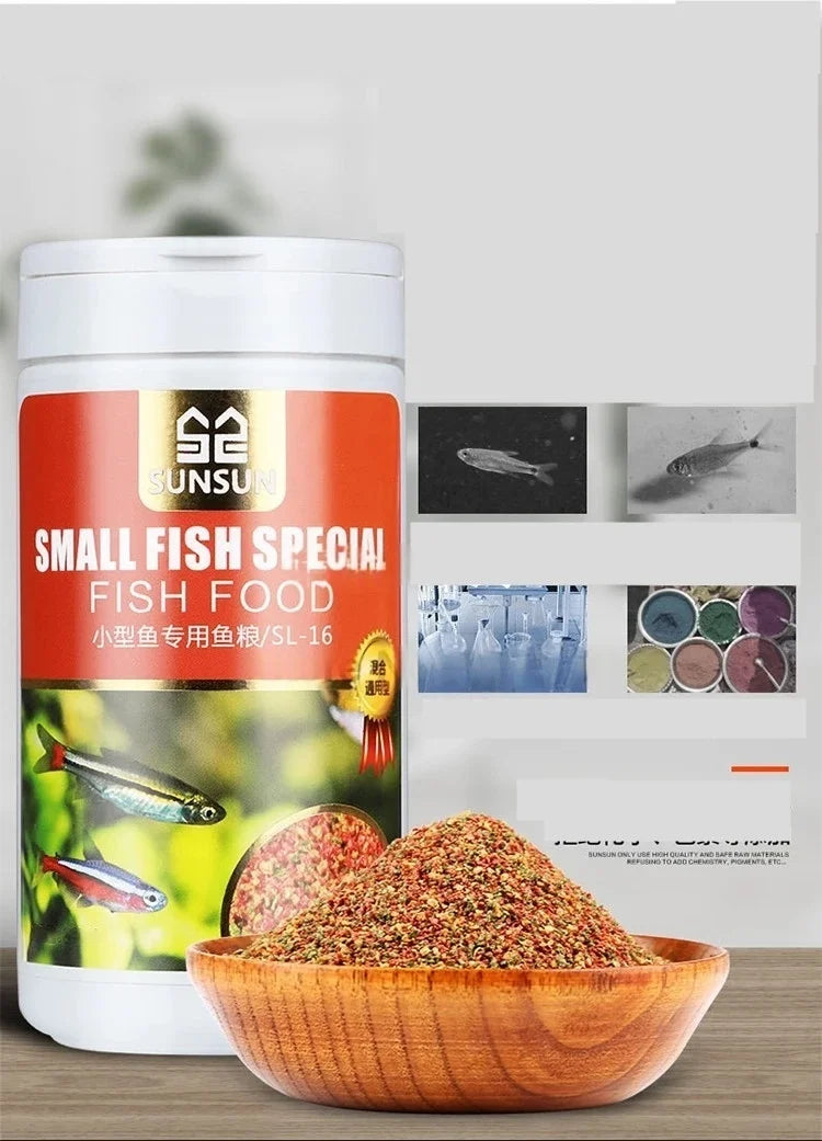 Tropical Fish Food Granules for Guppies & Lantern Fish – 150ml / 50g
