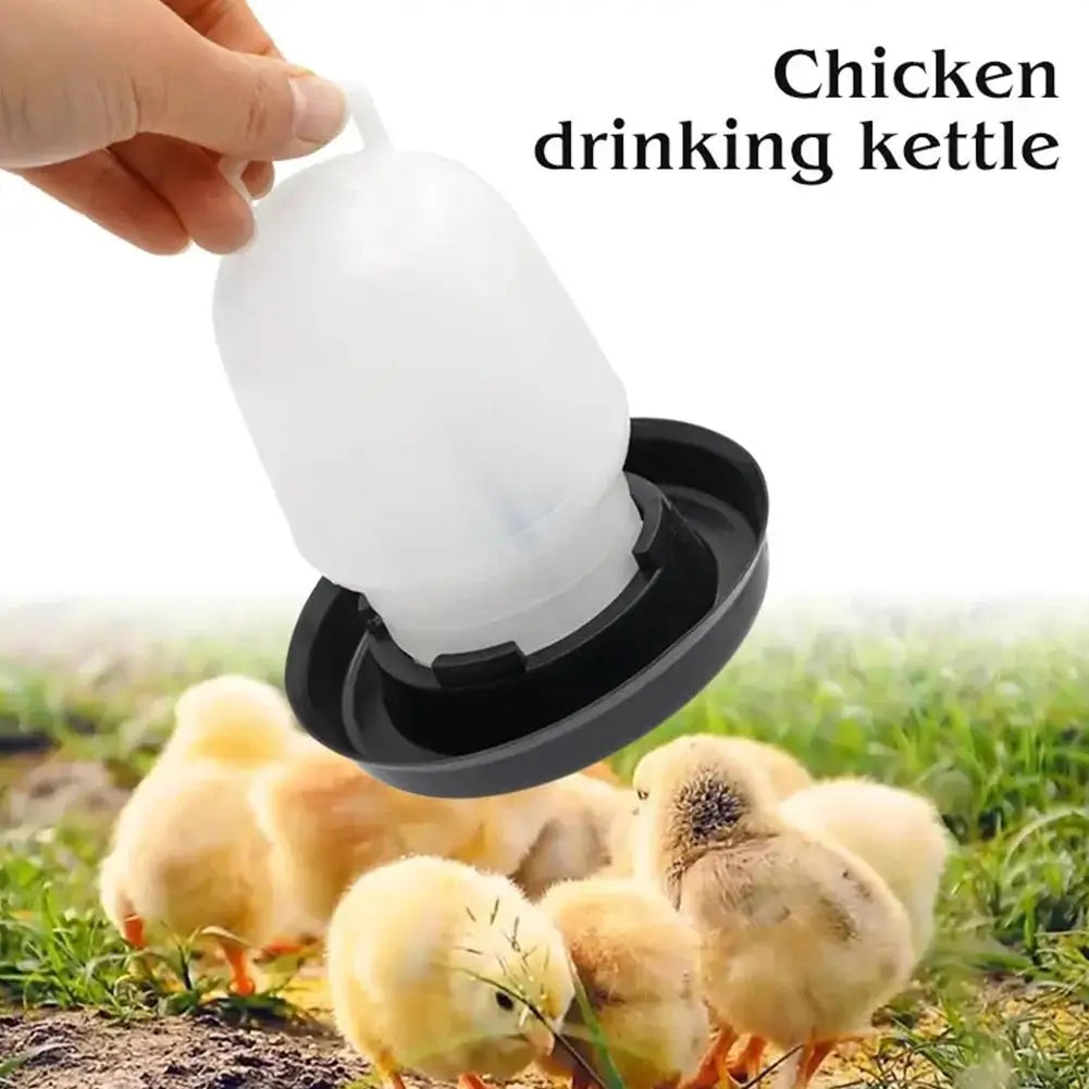 Automatic Chicken Waterer Drinker Bucket for Poultry – Large Capacity