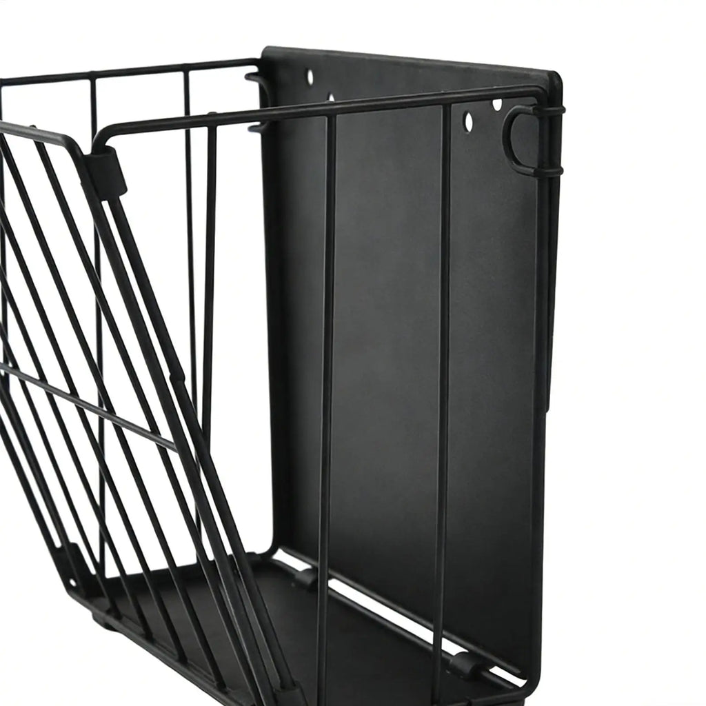 Wall-Mount Foldable Metal Hay Feeder for Rabbits