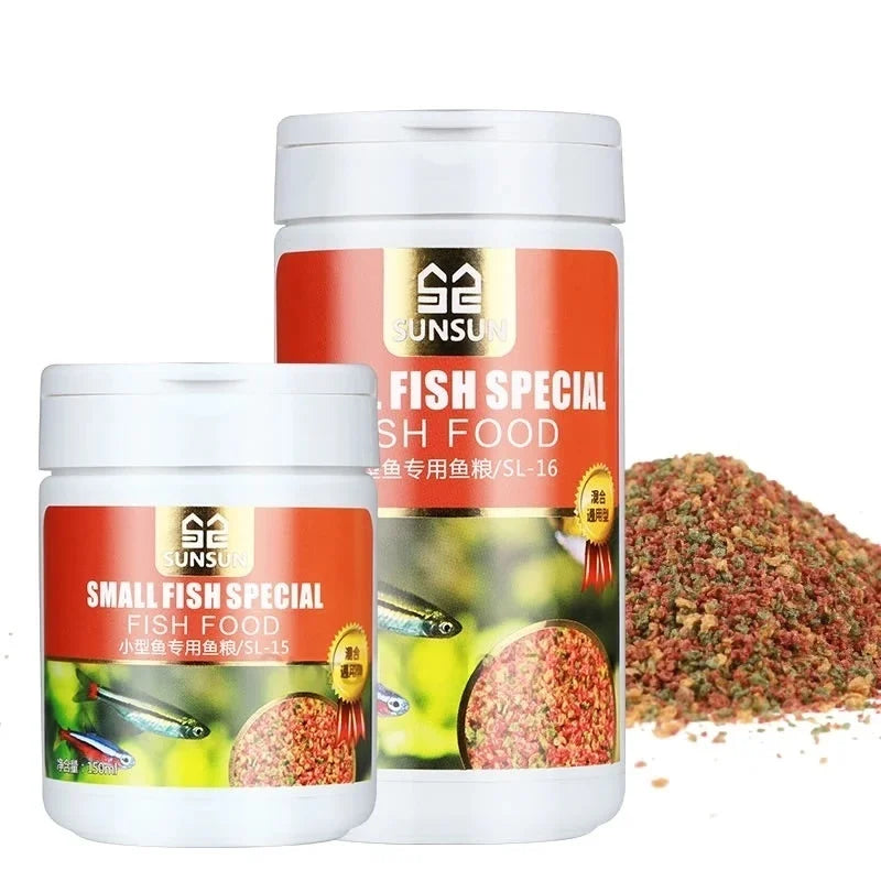 Tropical Fish Food Granules for Guppies & Lantern Fish – 150ml / 50g