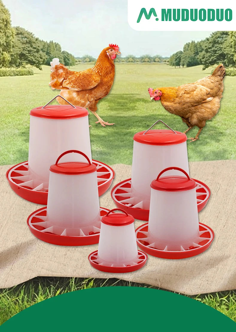 Automatic Chicken Feeder Bucket – 1.5 to 12kg Capacity
