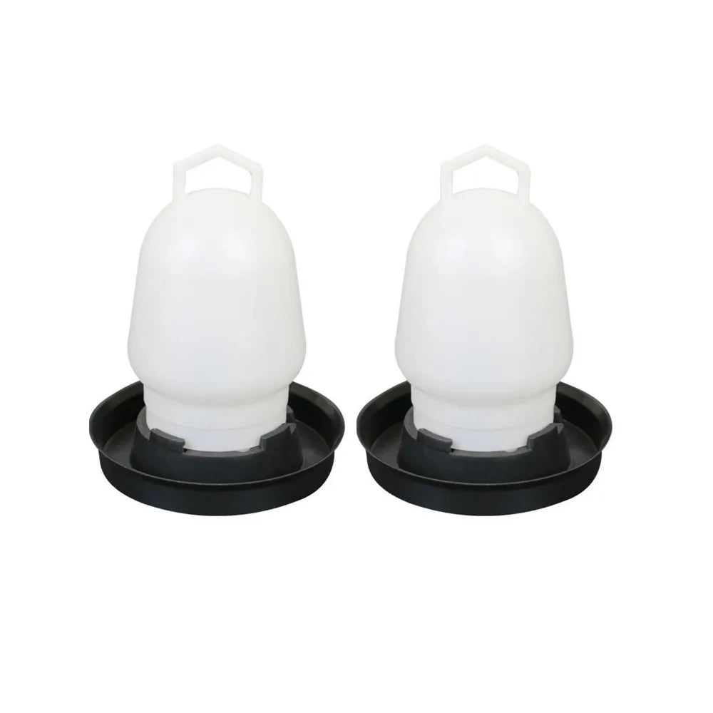 Automatic Chicken Waterer Drinker Bucket for Poultry – Large Capacity