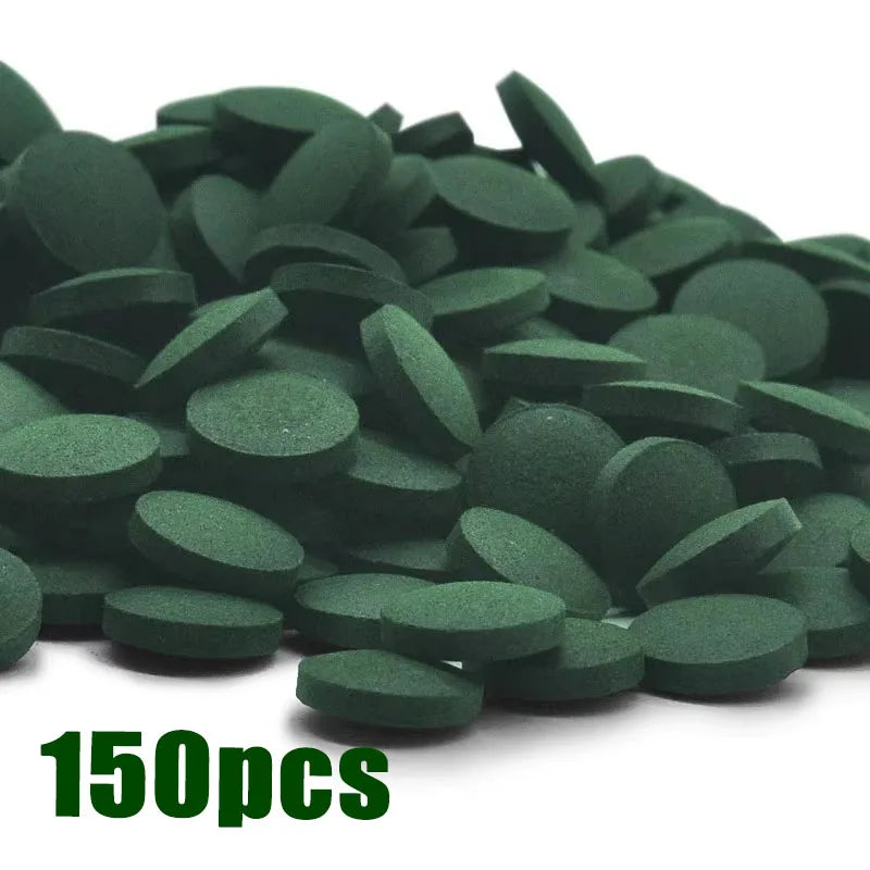 Spirulina Tablets for Fish & Crystal Red Shrimp – Pure Algae Enrichment Food