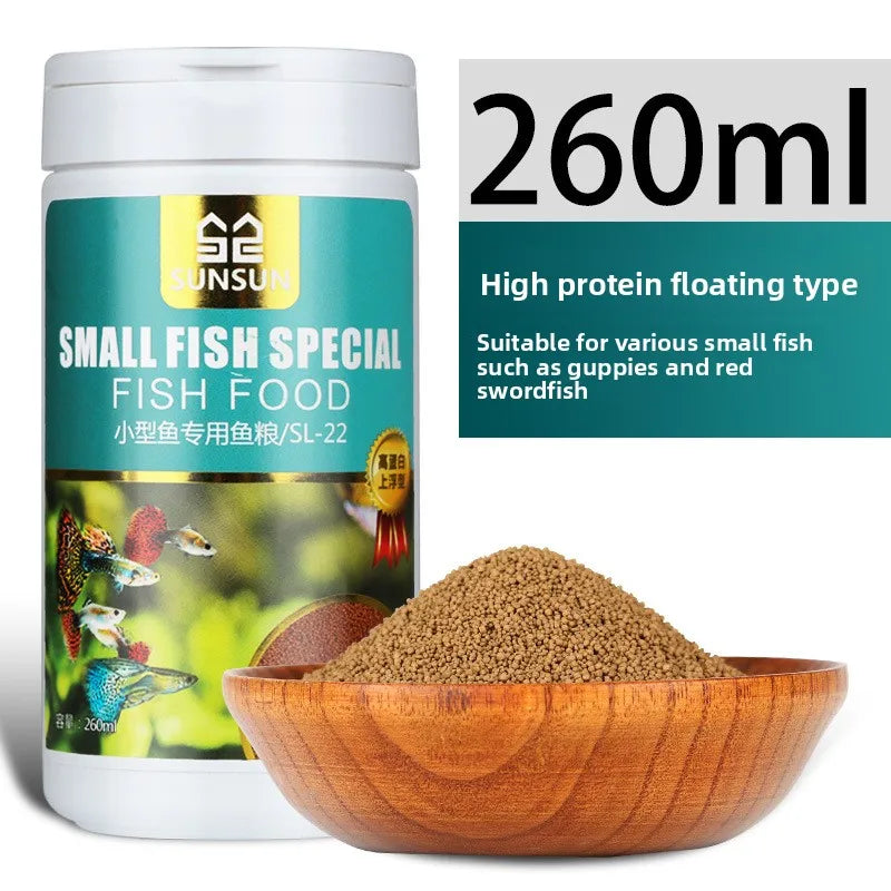 Tropical Fish Food Granules for Guppies & Lantern Fish – 150ml / 50g