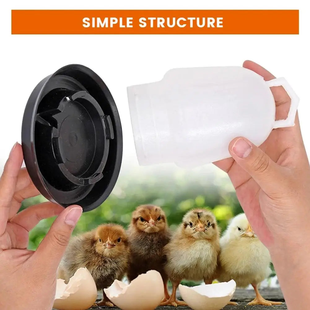 Automatic Chicken Waterer Drinker Bucket for Poultry – Large Capacity