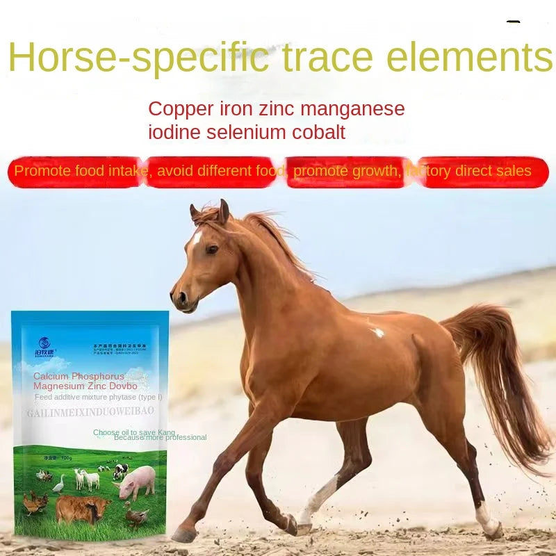 Trace Mineral Feed Additive for Livestock & Poultry – Horses, Cattle, Pigs, Sheep & Chickens