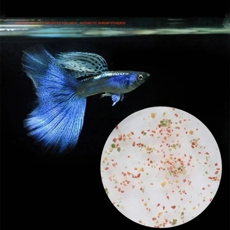Tropical Fish Food Granules for Guppies & Lantern Fish – 150ml / 50g