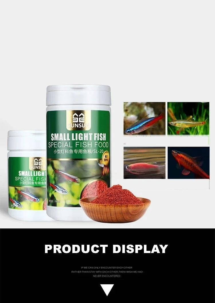 Tropical Fish Food Granules for Guppies & Lantern Fish – 150ml / 50g