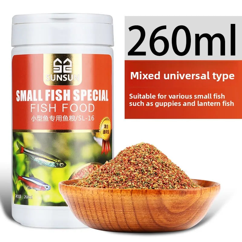 Tropical Fish Food Granules for Guppies & Lantern Fish – 150ml / 50g