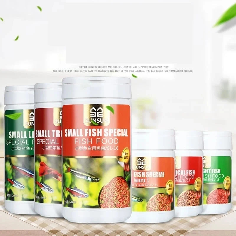 Tropical Fish Food Granules for Guppies & Lantern Fish – 150ml / 50g